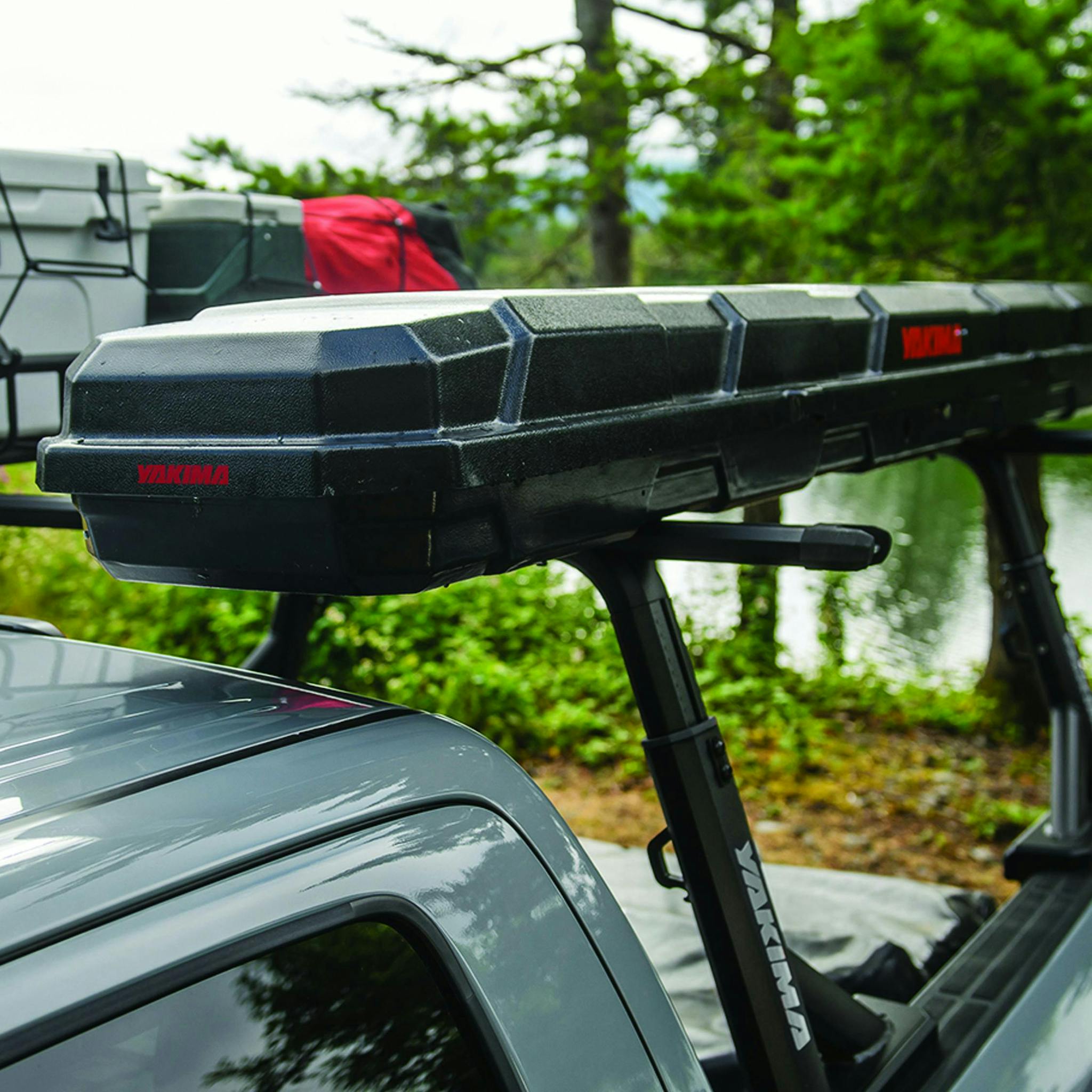 yakima top water fishing pole rack