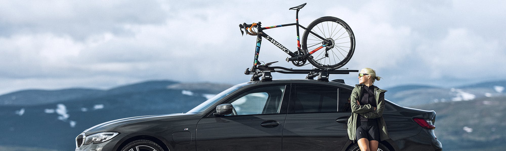 Fork Mount Roof Top Bike Racks