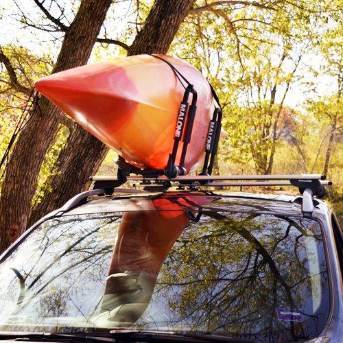 Malone FoldAway J-Style Folding Kayak Carrier with Straps