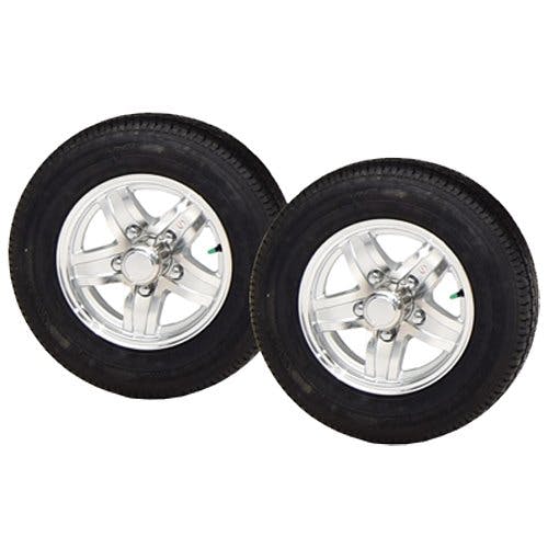 Malone MicroSport Trailer Upgrade Spoke Wheel, Fender Kit 3