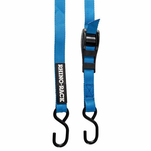 Rhino-Rack 9.8 Foot Tie Down Straps w/ Hooks RTDH3 2